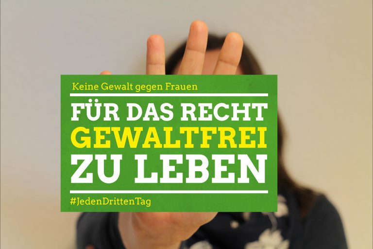 NEIN zu Gewalt gegen Frauen!